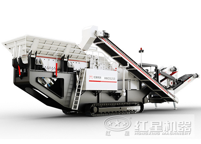 履帶式移動破碎機——履帶液壓驅動，一體化作業(yè)效率更高
