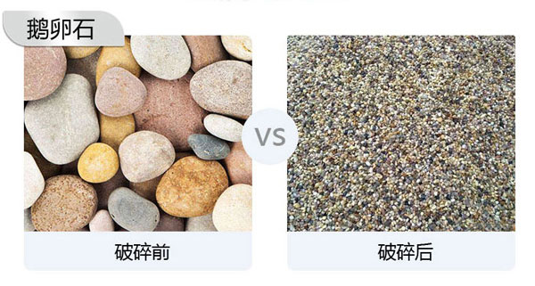 鵝卵石破碎能做石子嗎？會用到哪些設(shè)備？